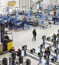 We design solutions for industrial cooling management: pressurization systems, air conditioners, chillers, and industrial coolers.